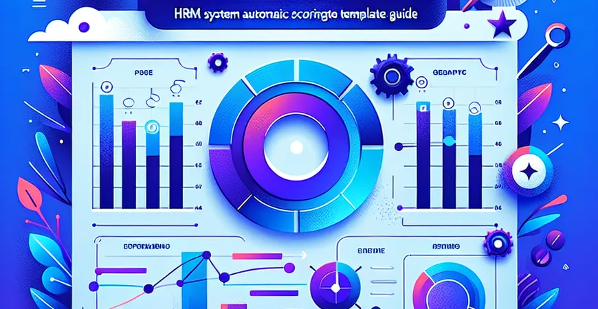 还在为绩效评分头疼？HRM 系统自动评分模板创建攻略